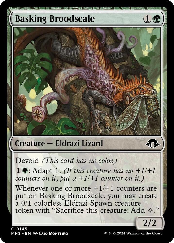Basking Broodscale [Modern Horizons 3] 145