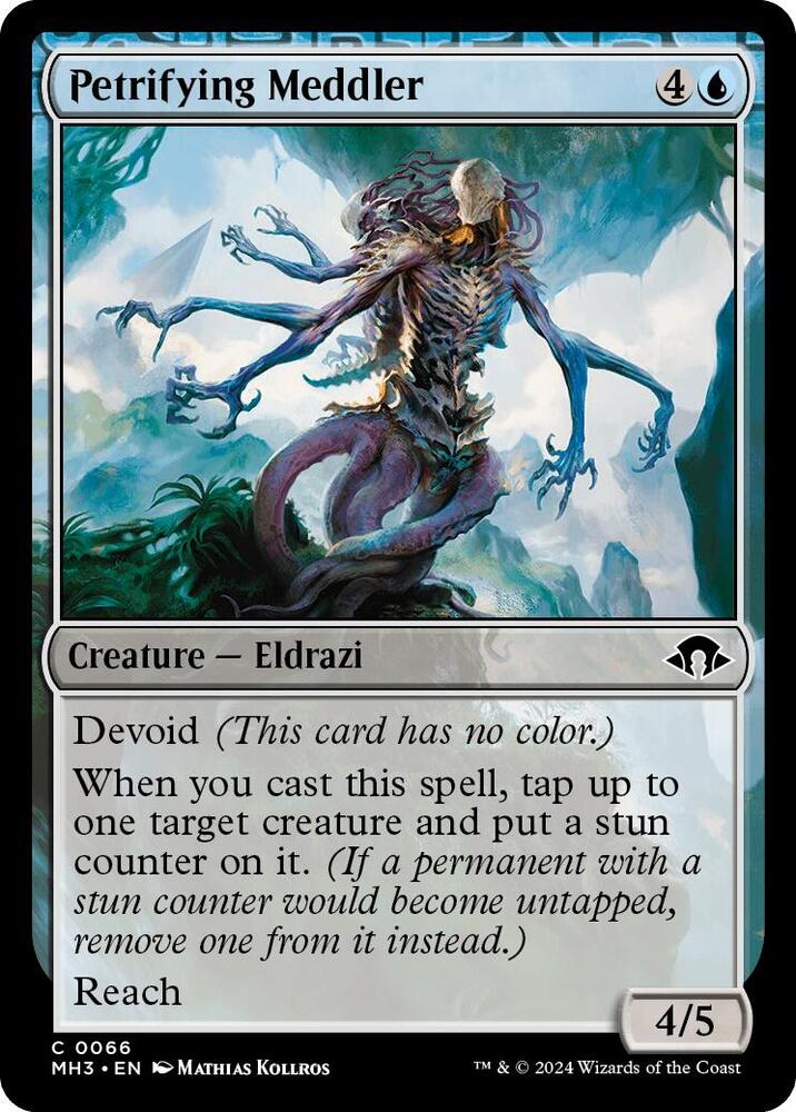 Petrifying Meddler [Modern Horizons 3] 66