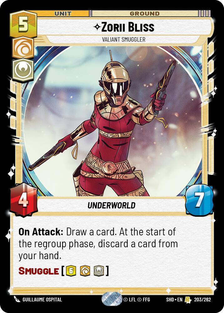 Zorii Bliss - Valiant Smuggler [Shadows of the Galaxy] 203/262
