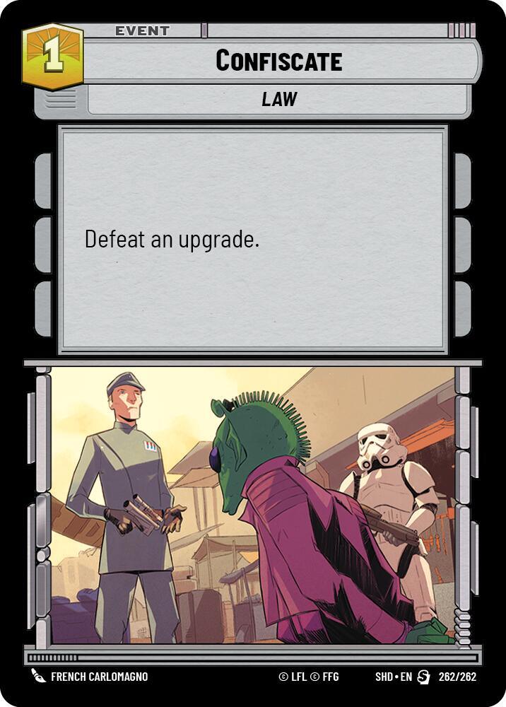 Confiscate [Shadows of the Galaxy] 262/262
