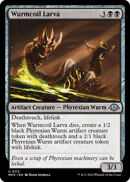 Wurmcoil Larva [Modern Horizons 3] 112