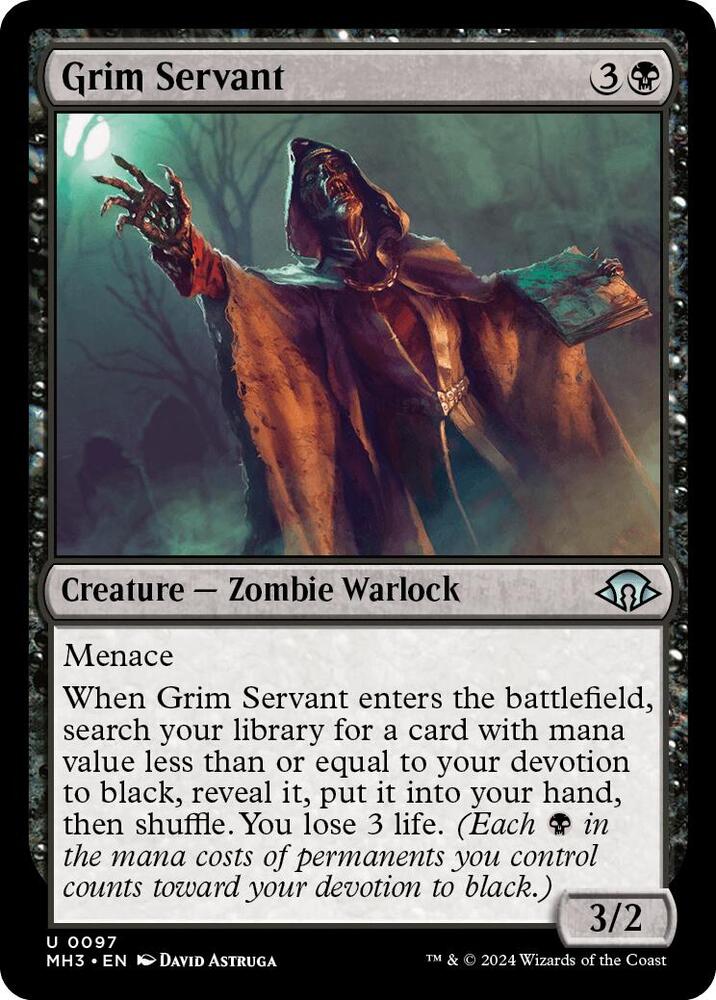Grim Servant [Modern Horizons 3] 97