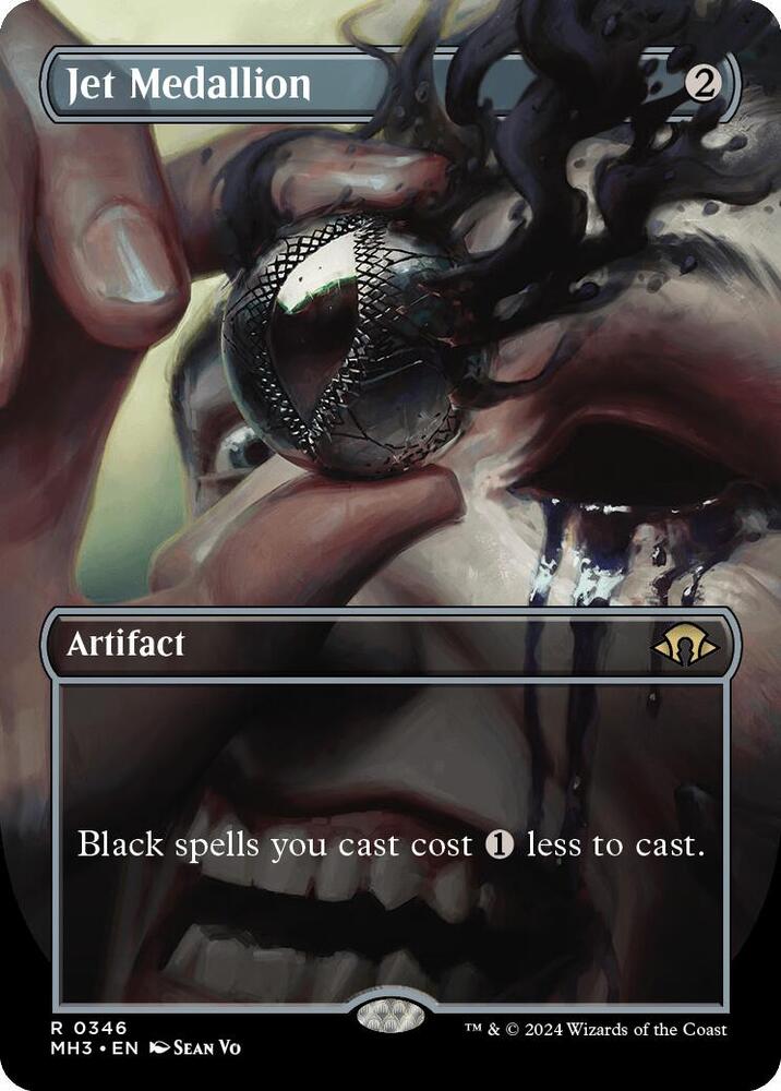 Jet Medallion (Borderless) [Modern Horizons 3] 346