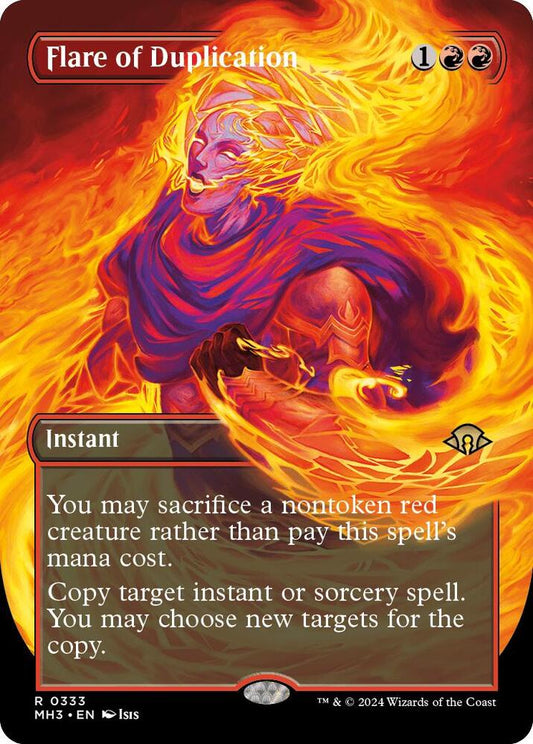 Flare of Duplication (Borderless) [Modern Horizons 3] 333