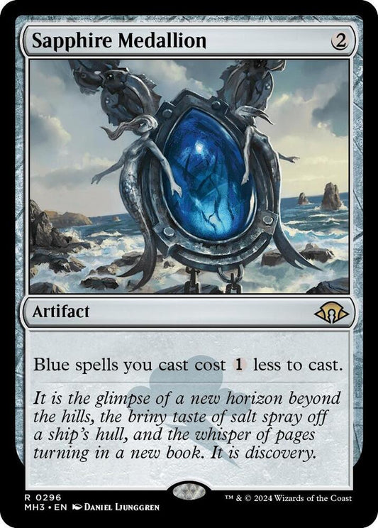 Sapphire Medallion [Modern Horizons 3] 296