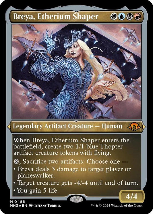 Breya, Etherium Shaper (Foil Etched) [Modern Horizons 3] 486