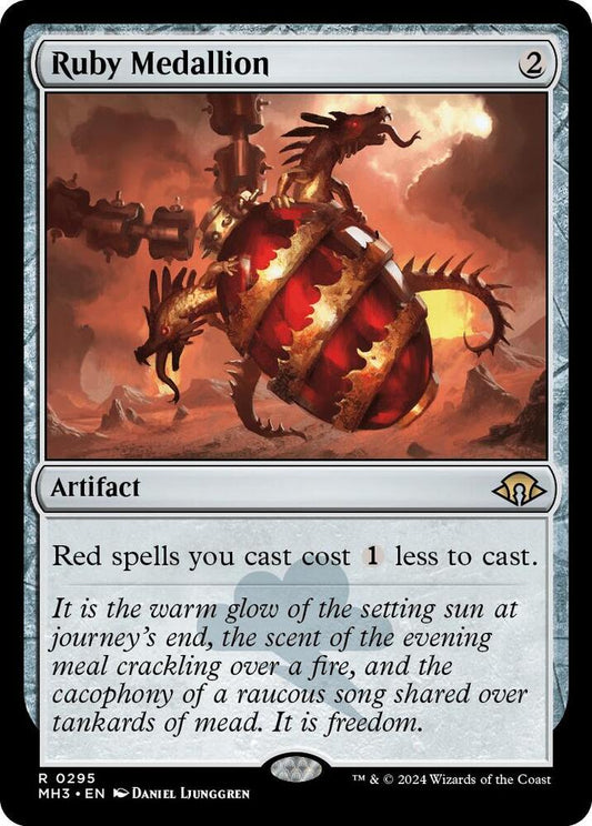 Ruby Medallion [Modern Horizons 3] 295