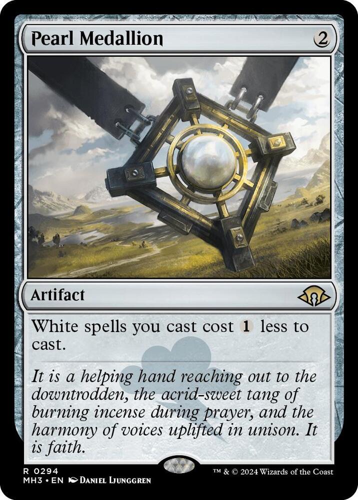 Pearl Medallion [Modern Horizons 3] 294