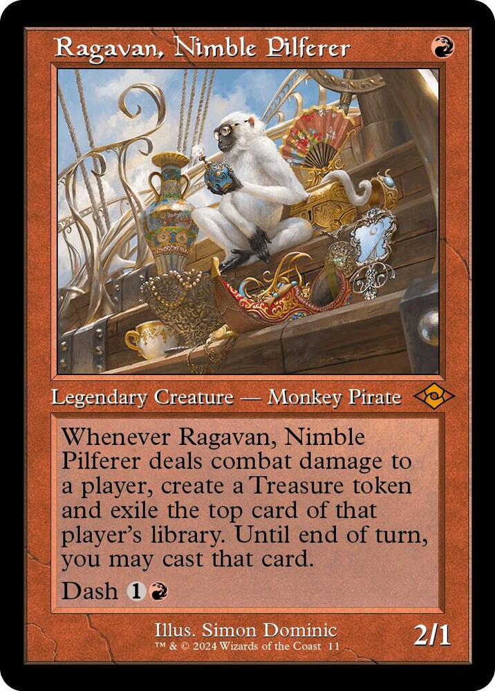 Ragavan, Nimble Pilferer (Retro Frame) [Modern Horizons 2] 11