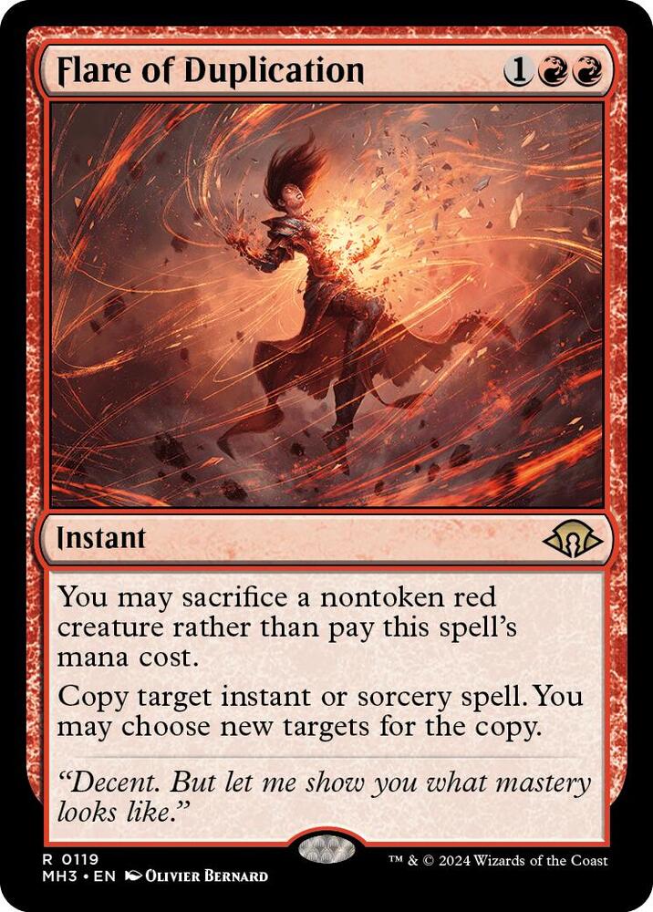 Flare of Duplication [Modern Horizons 3] 119