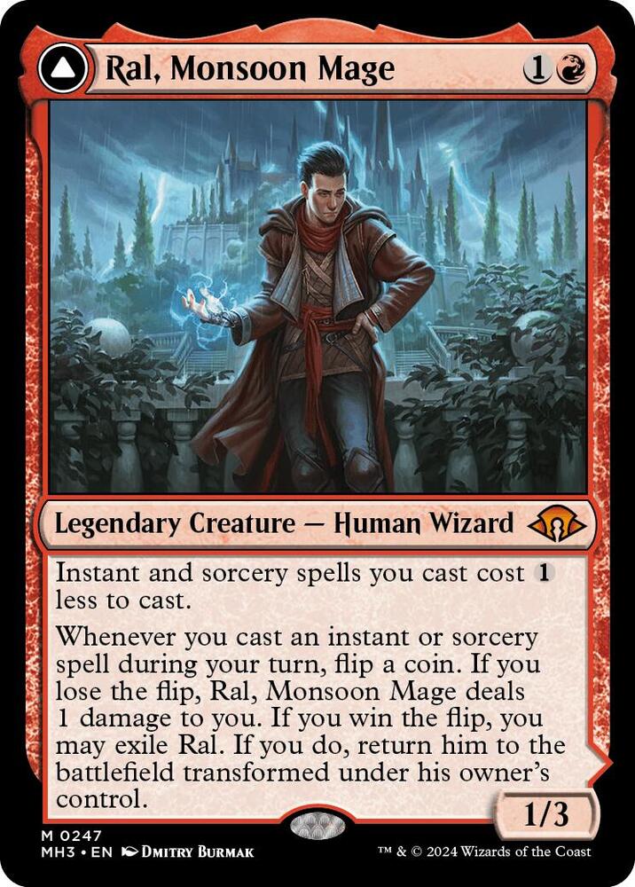 Ral, Monsoon Mage [Modern Horizons 3] 247