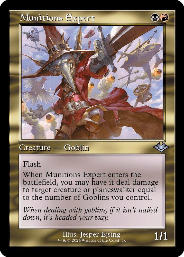 Munitions Expert (Retro Frame) [Modern Horizons] 16