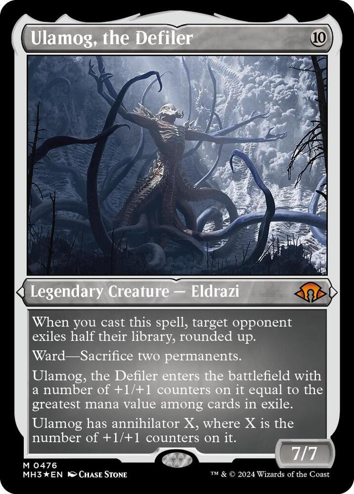 Ulamog, the Defiler (Foil Etched) [Modern Horizons 3] 476