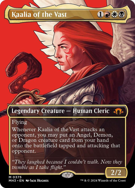 Kaalia of the Vast (0375) (Borderless) [Modern Horizons 3] 375