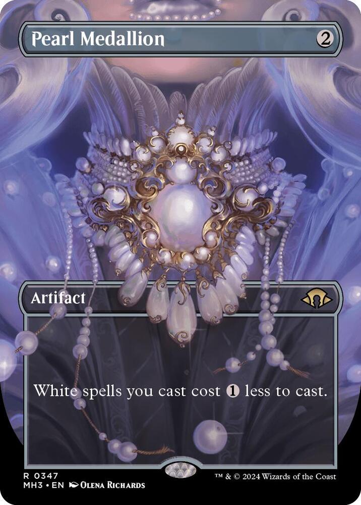 Pearl Medallion (Borderless) [Modern Horizons 3] 347
