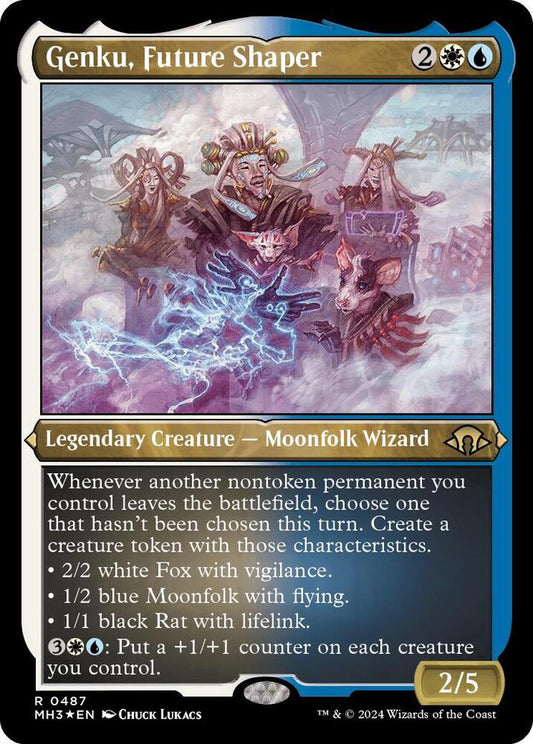 Genku, Future Shaper (Foil Etched) [Modern Horizons 3] 487