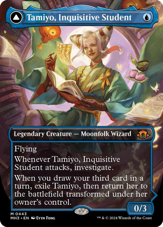 Tamiyo, Inquisitive Student (Borderless) [Modern Horizons 3] 443
