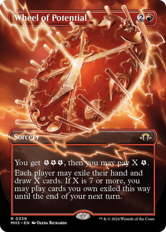 Wheel of Potential (Borderless) [Modern Horizons 3] 336