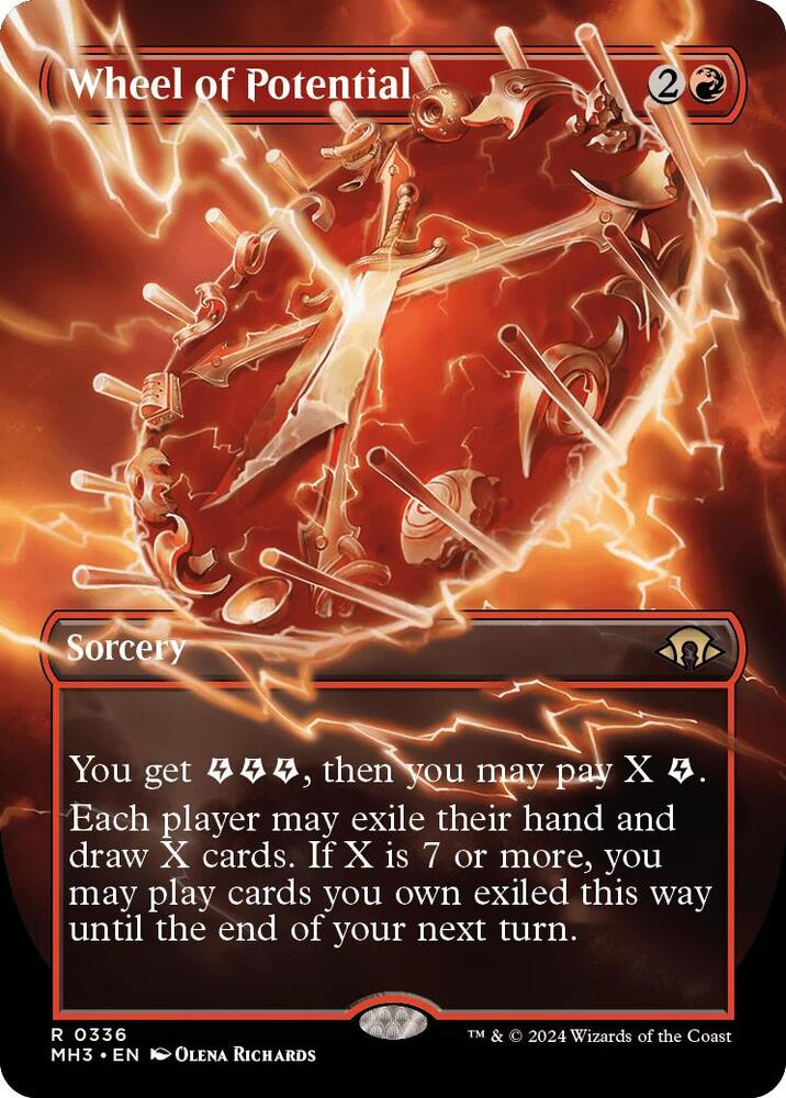 Wheel of Potential (Borderless) [Modern Horizons 3] 336
