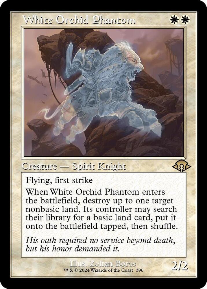 White Orchid Phantom (Retro Frame) [Modern Horizons 3] 396