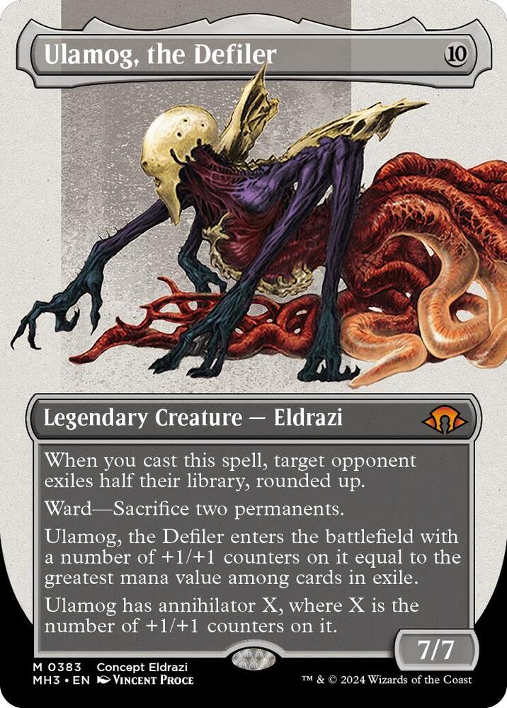 Ulamog, the Defiler (Borderless) [Modern Horizons 3] 383