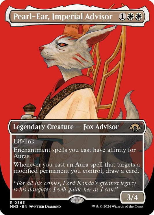 Pearl-Ear, Imperial Advisor (Borderless) [Modern Horizons 3] 363
