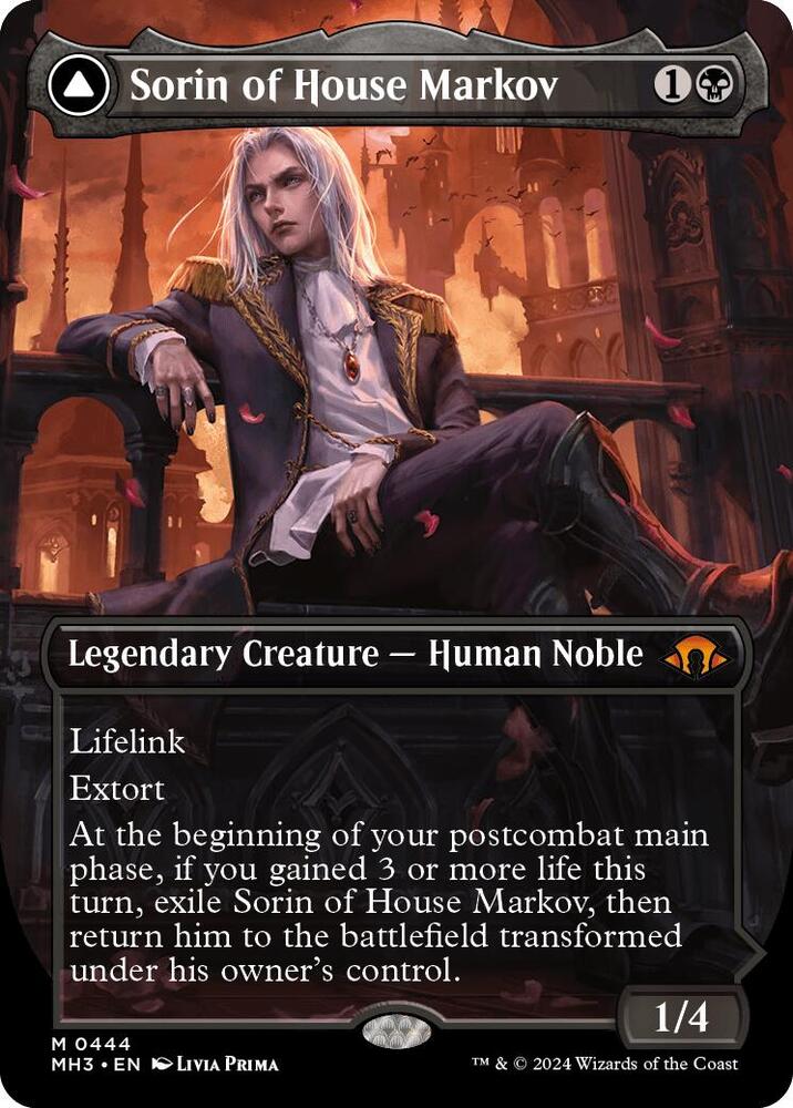 Sorin of House Markov (Borderless) [Modern Horizons 3] 444