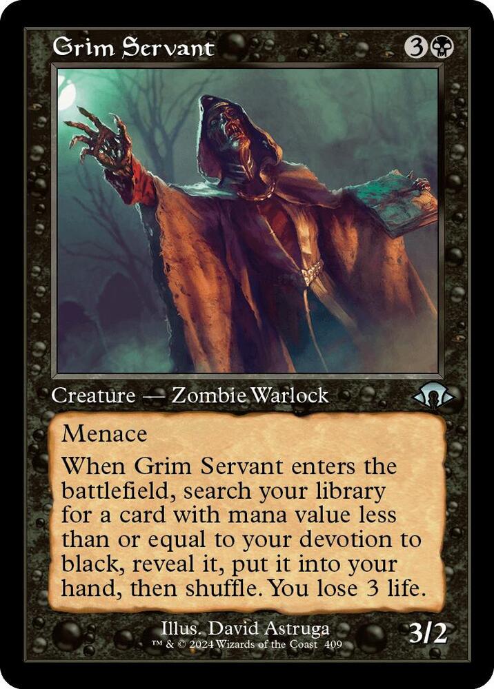 Grim Servant (Retro Frame) [Modern Horizons 3] 409