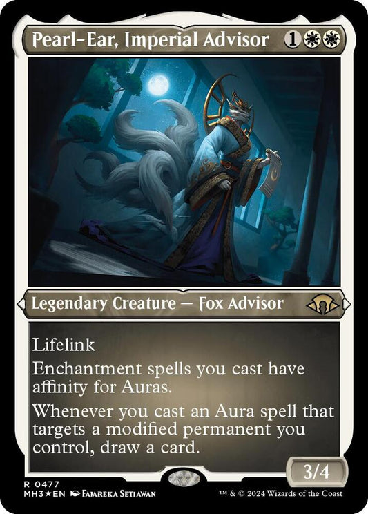 Pearl-Ear, Imperial Advisor (Foil Etched) [Modern Horizons 3] 477
