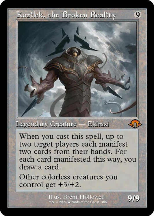 Kozilek, the Broken Reality (Retro Frame) [Modern Horizons 3] 386
