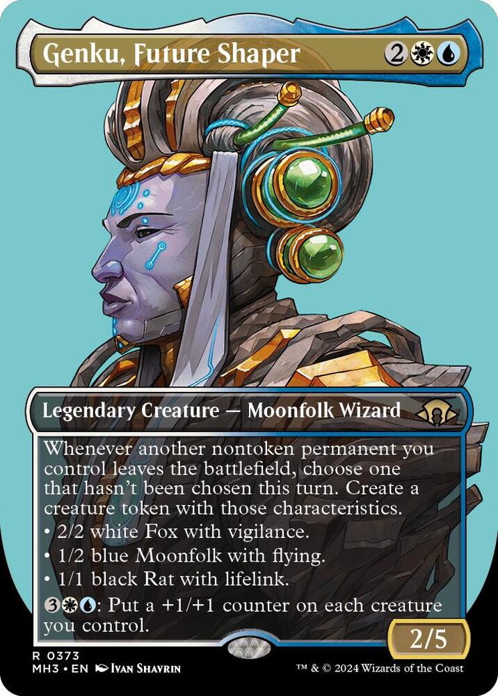 Genku, Future Shaper (Borderless) [Modern Horizons 3] 373