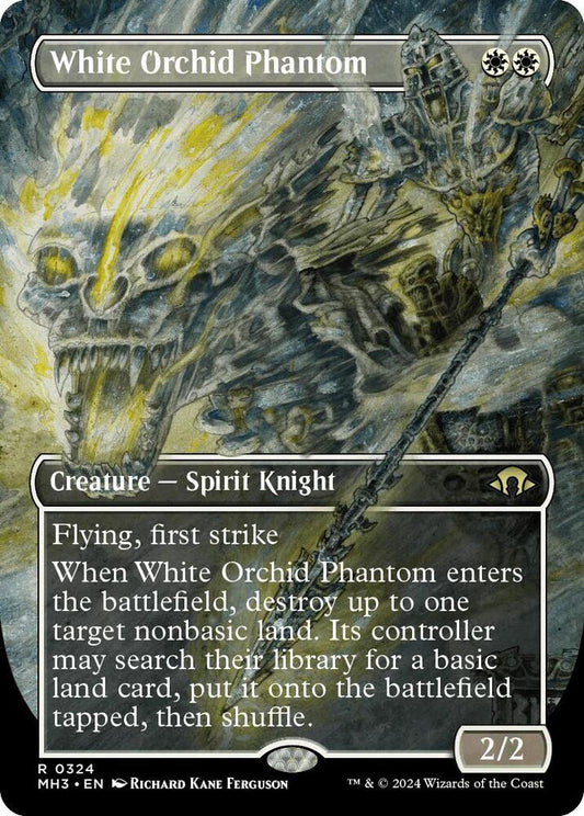 White Orchid Phantom (Borderless) [Modern Horizons 3] 324