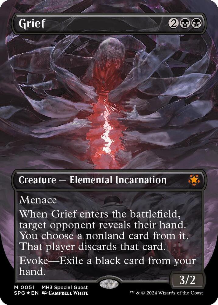Grief (Borderless) (Textured Foil) [Special Guests] 51
