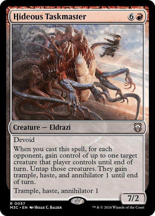 Hideous Taskmaster [Commander: Modern Horizons 3] 57