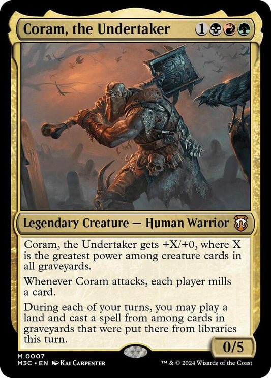 Coram, the Undertaker [Commander: Modern Horizons 3] 7