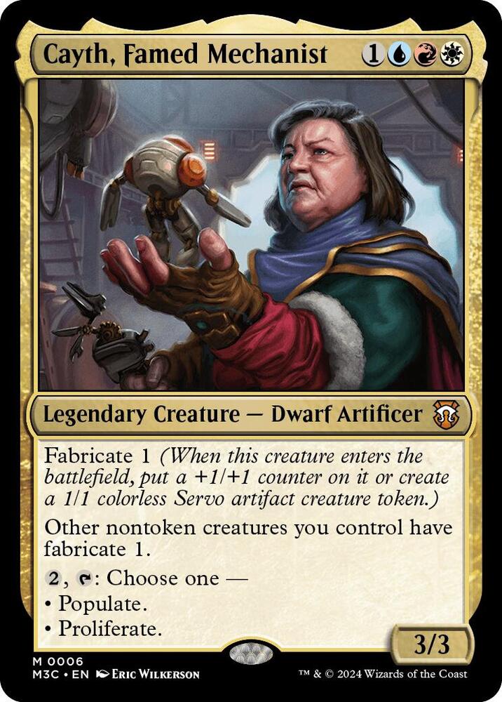 Cayth, Famed Mechanist [Commander: Modern Horizons 3] 6