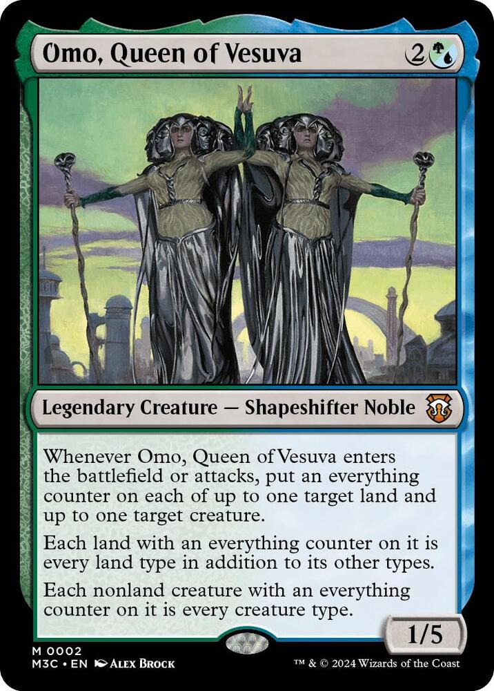Omo, Queen of Vesuva [Commander: Modern Horizons 3] 2