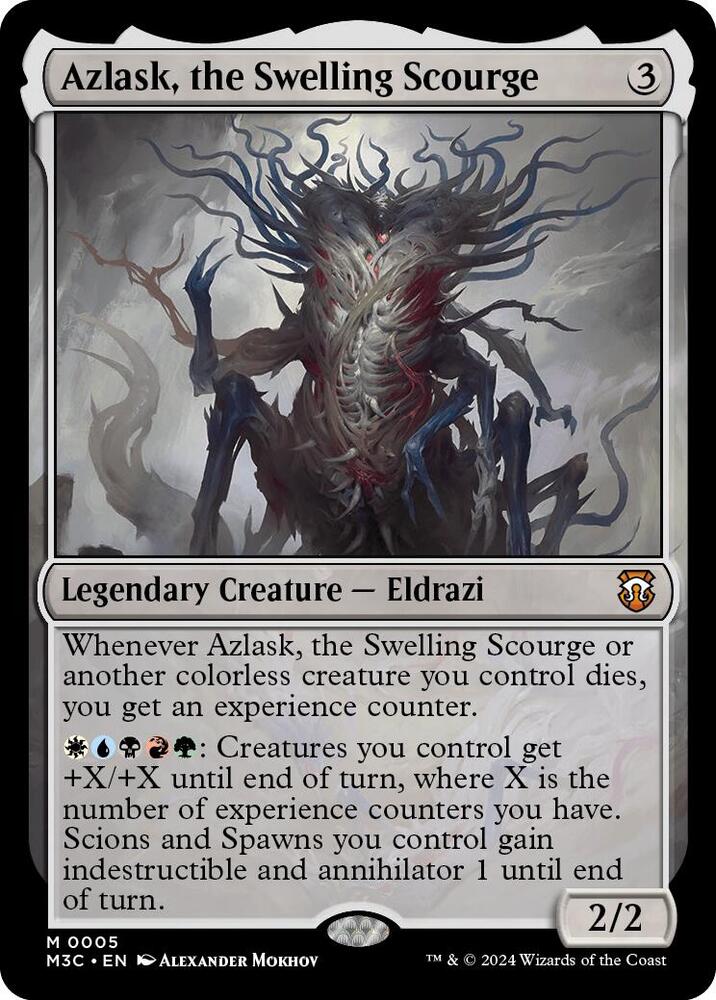 Azlask, the Swelling Scourge [Commander: Modern Horizons 3] 5