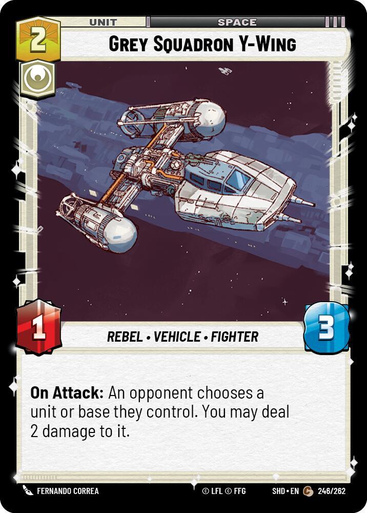Grey Squadron Y-Wing [Shadows of the Galaxy] 246/262
