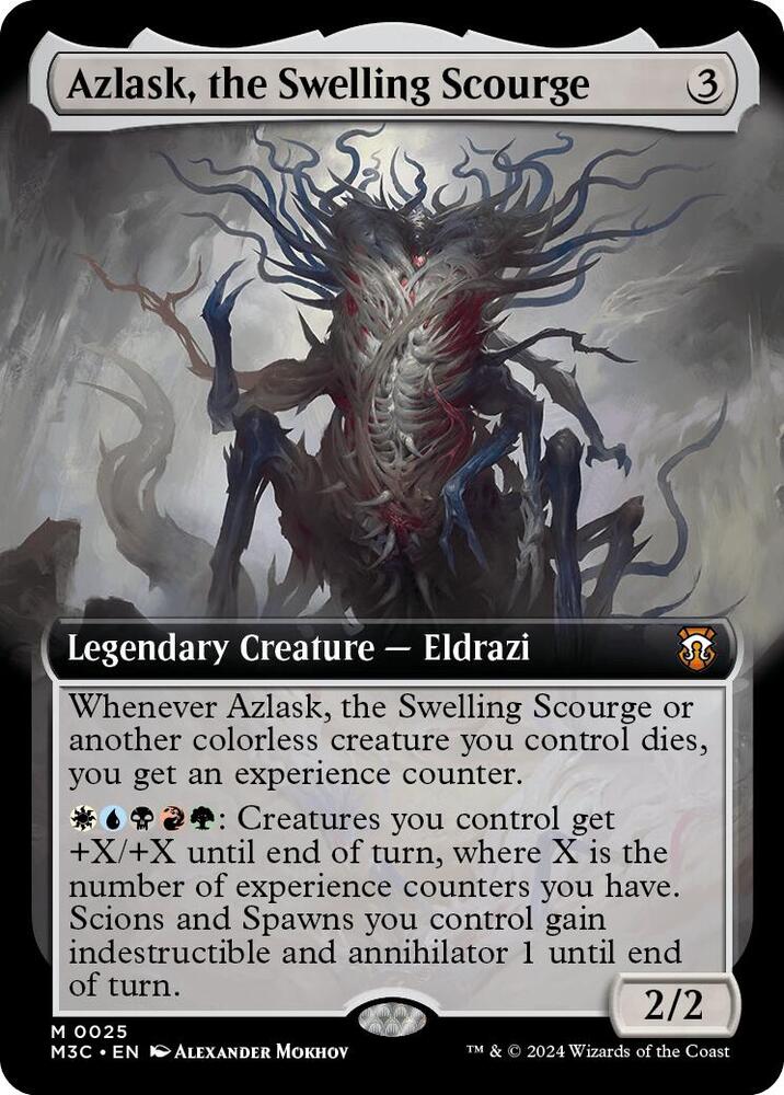 Azlask, the Swelling Scourge (Extended Art) [Commander: Modern Horizons 3] 25