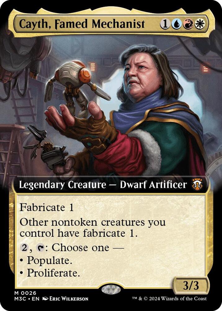 Cayth, Famed Mechanist (Extended Art) [Commander: Modern Horizons 3] 26