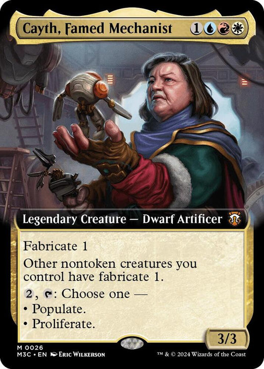 Cayth, Famed Mechanist (Extended Art) [Commander: Modern Horizons 3] 26