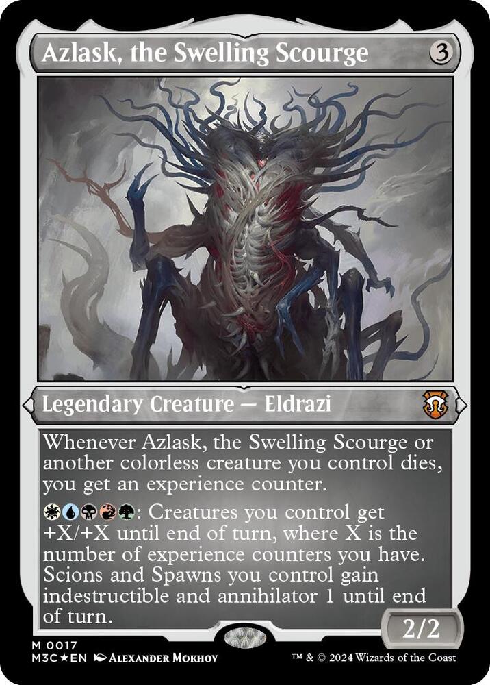 Azlask, the Swelling Scourge (Foil Etched) [Commander: Modern Horizons 3] 17