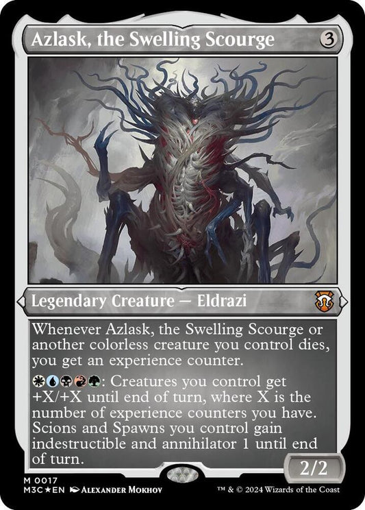 Azlask, the Swelling Scourge (Foil Etched) [Commander: Modern Horizons 3] 17