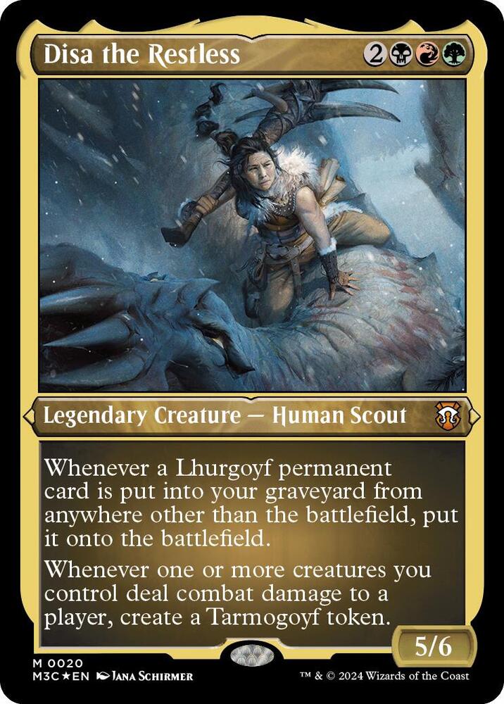 Disa the Restless (Foil Etched) [Commander: Modern Horizons 3] 20