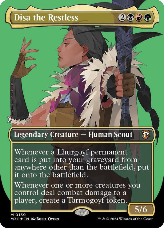 Disa the Restless (Borderless) (Ripple Foil) [Commander: Modern Horizons 3] 139