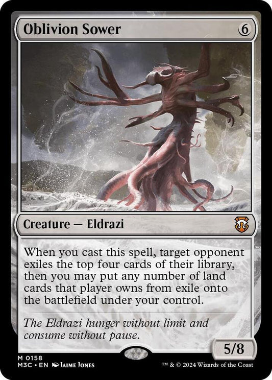 Oblivion Sower (Ripple Foil) [Commander: Modern Horizons 3] 158