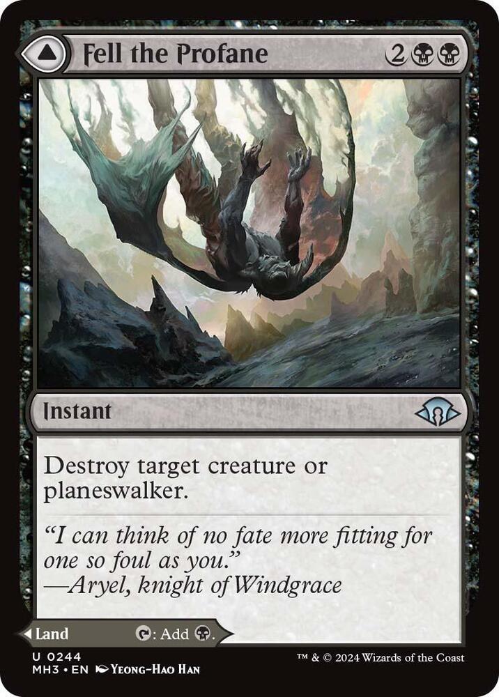 Fell the Profane [Modern Horizons 3] 244