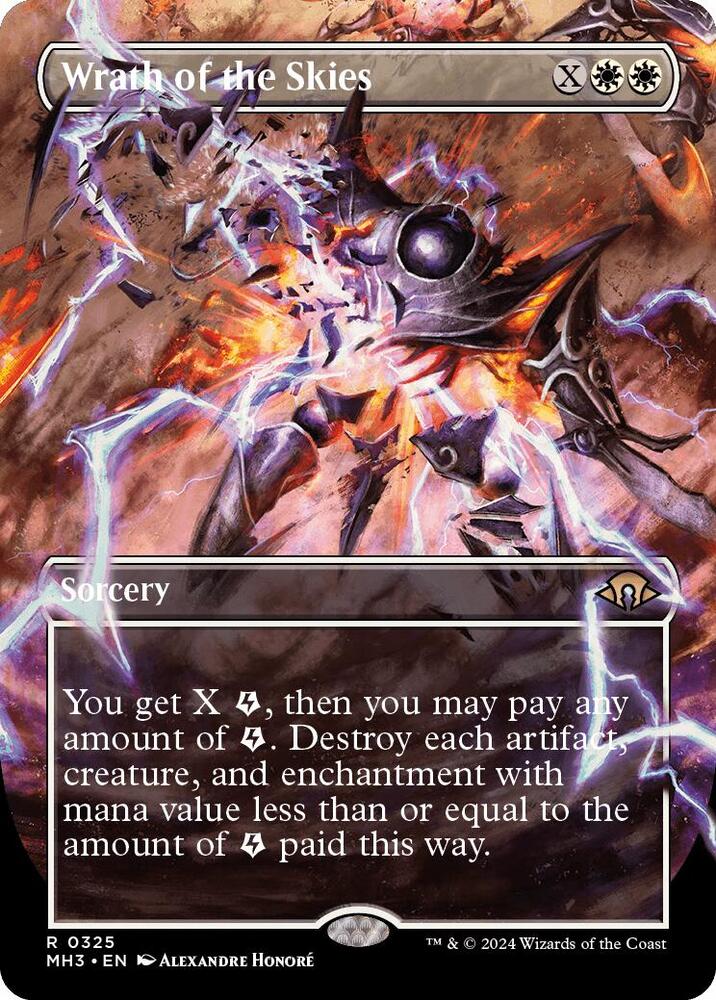 Wrath of the Skies (Borderless) [Modern Horizons 3] 325