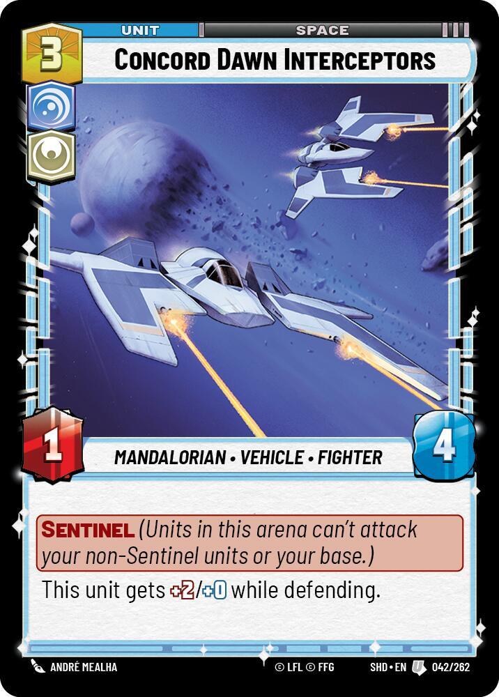 Concord Dawn Interceptors [Shadows of the Galaxy] 042/262